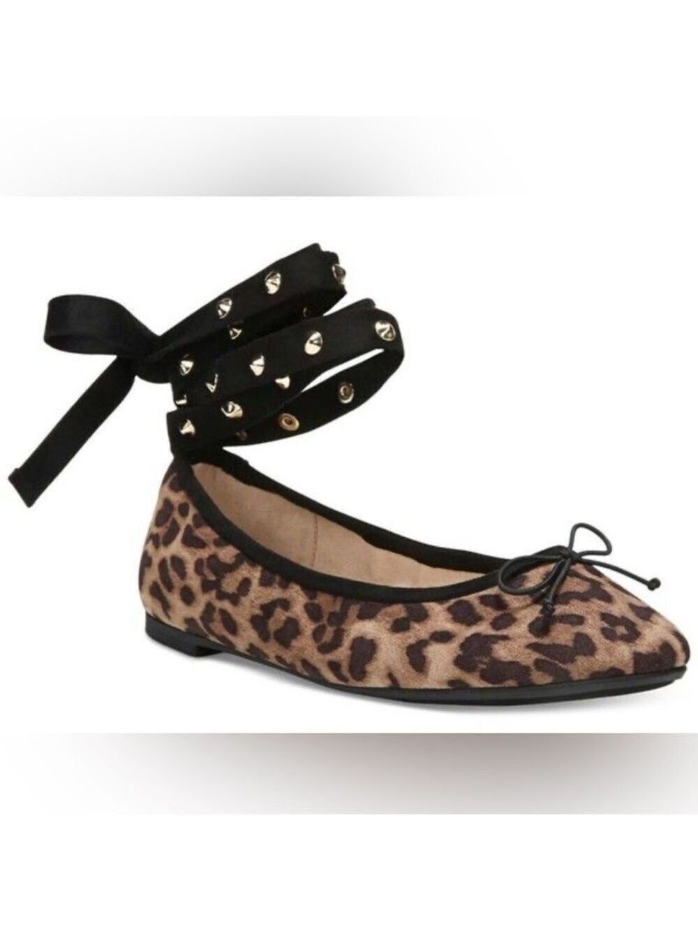 CIRCUS by Sam Edelman Celyn - Studded Ballerina Lace Up Flats - Size 7.5